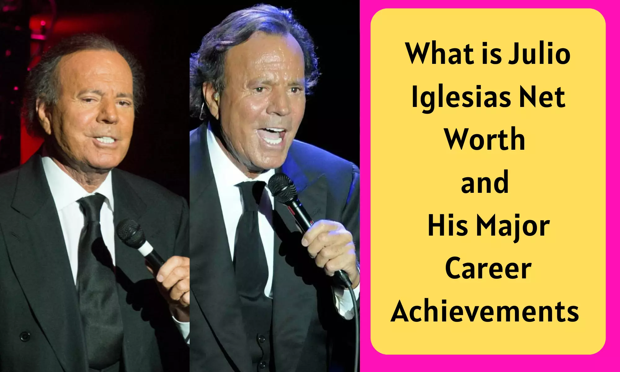 Julio Iglesias Net Worth