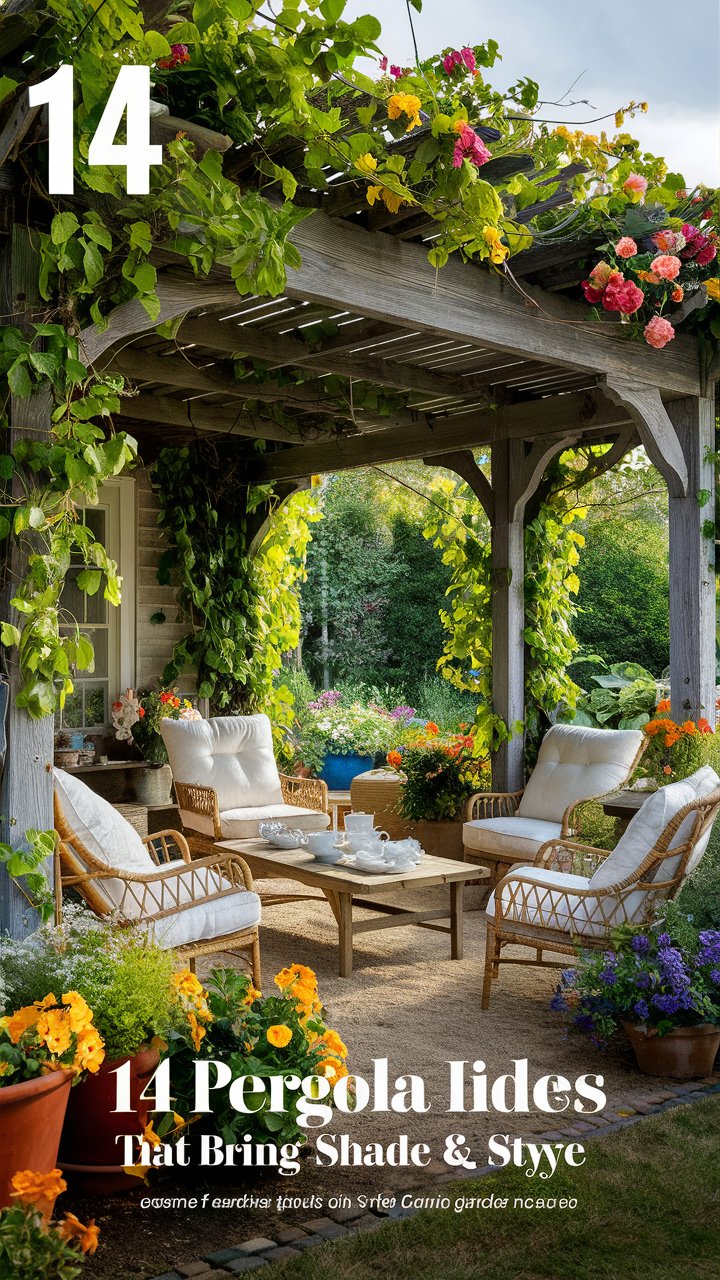 23 Pergola Cover Ideas