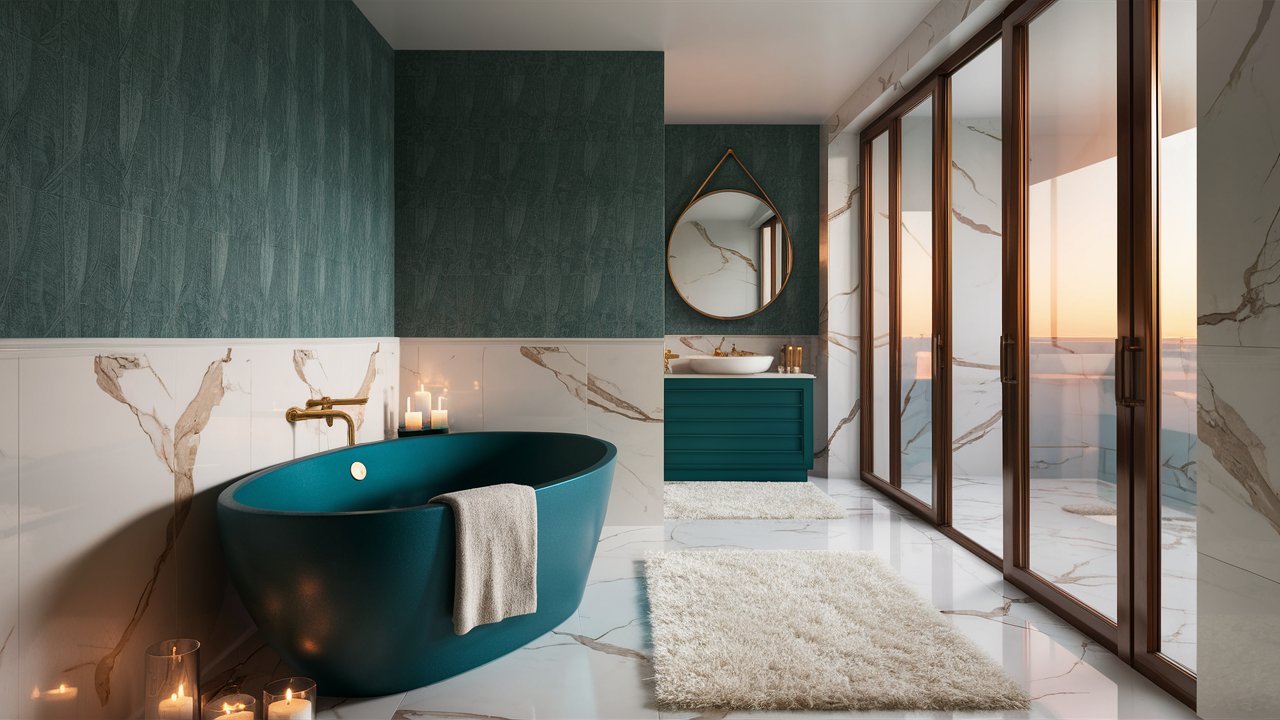 28 Teal Bathroom Ideas