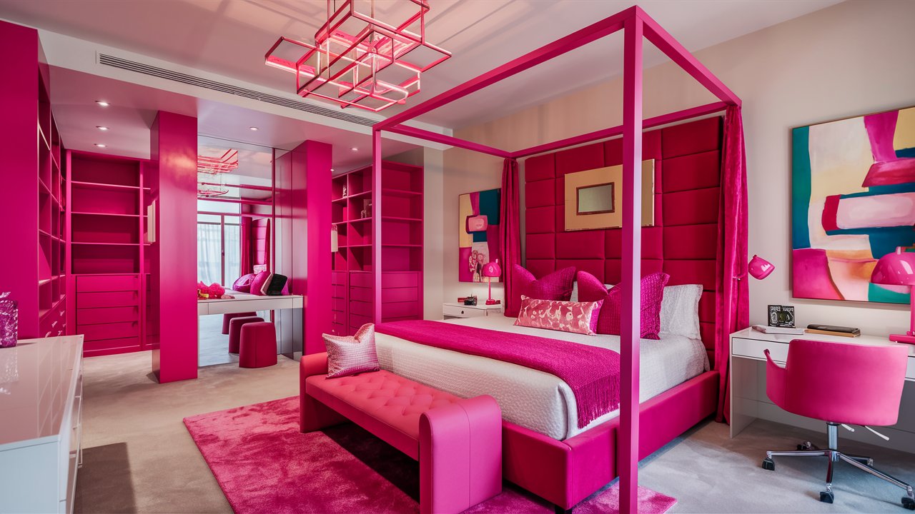 17 Hot Pink Bedroom Ideas