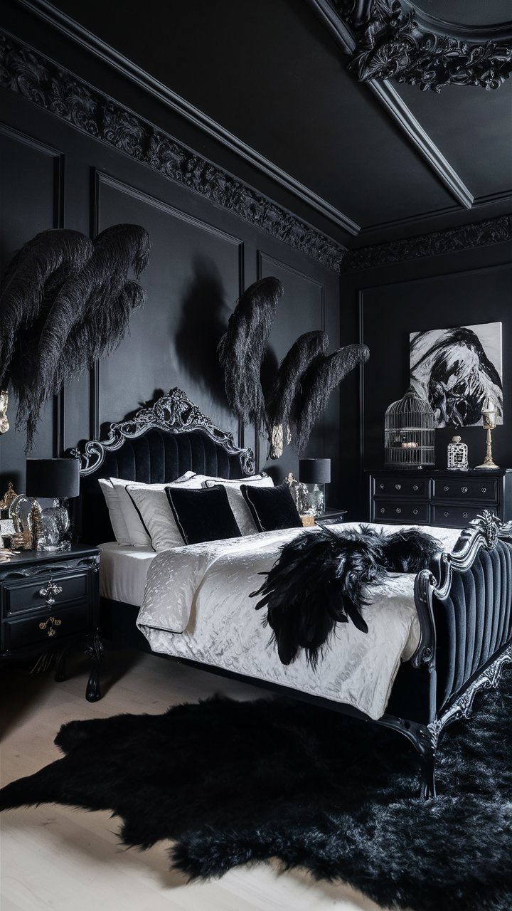 27 Dark Grey Bedroom Ideas