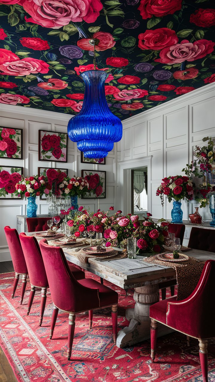 22 Colorful Dining Room Ideas