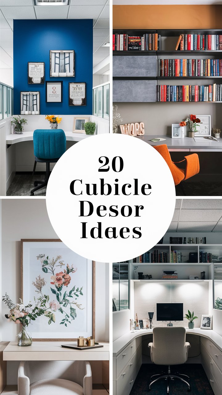 22 Cubicle Decor Ideas To Personalize Your Workspace