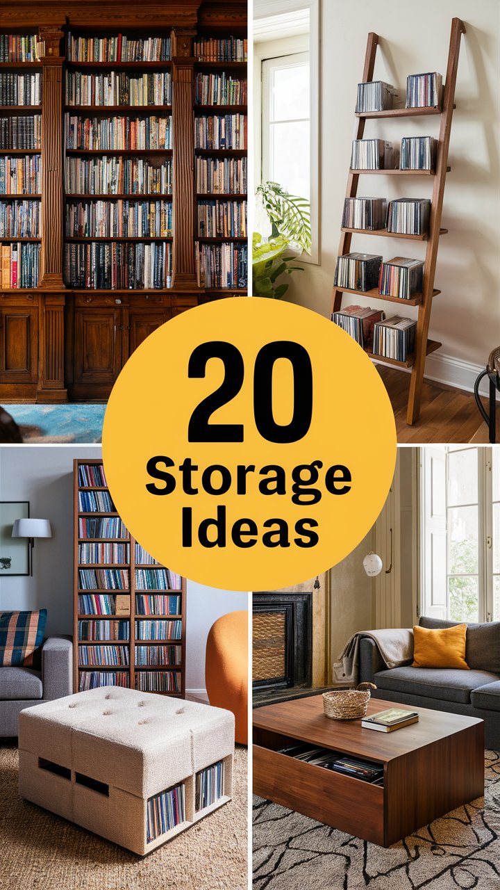 22 CD Storage Ideas