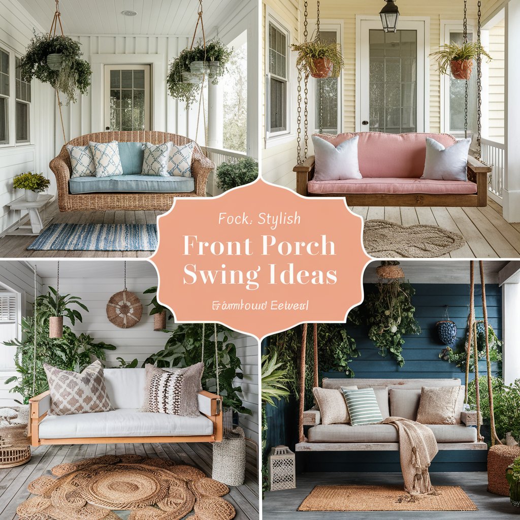22 Front Porch Swing Ideas