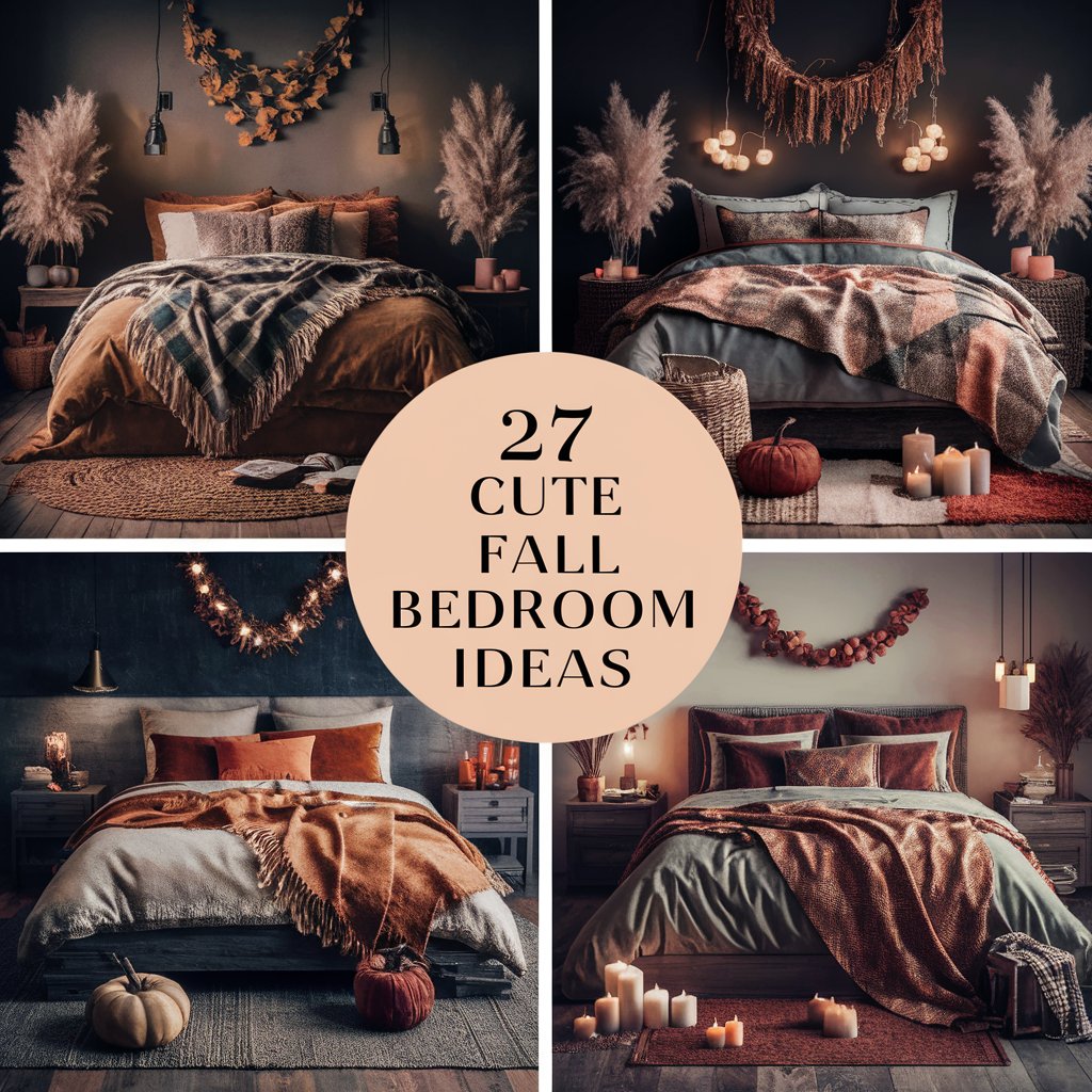 27 Fall Bedroom Decor Ideas