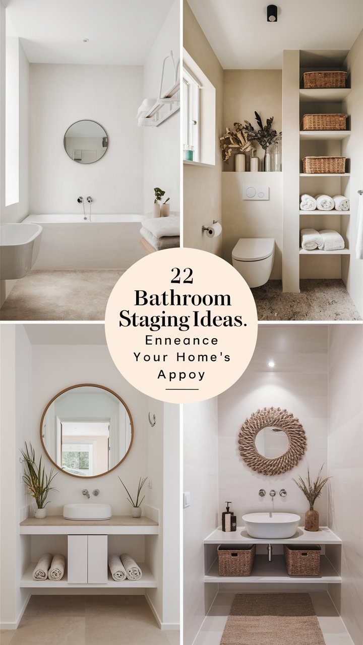 22 Bathroom Staging Ideas to Impress Potential Buyers