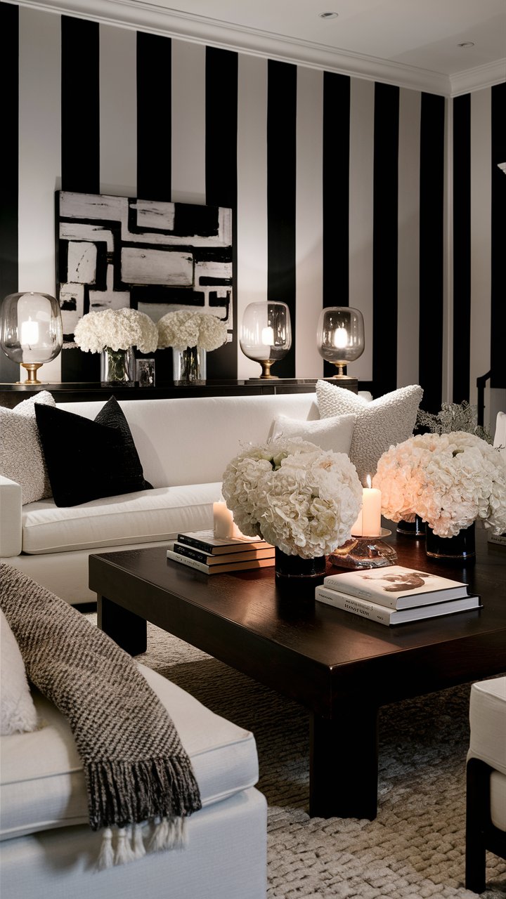 22 Black and White Living Room Ideas You’ll Love